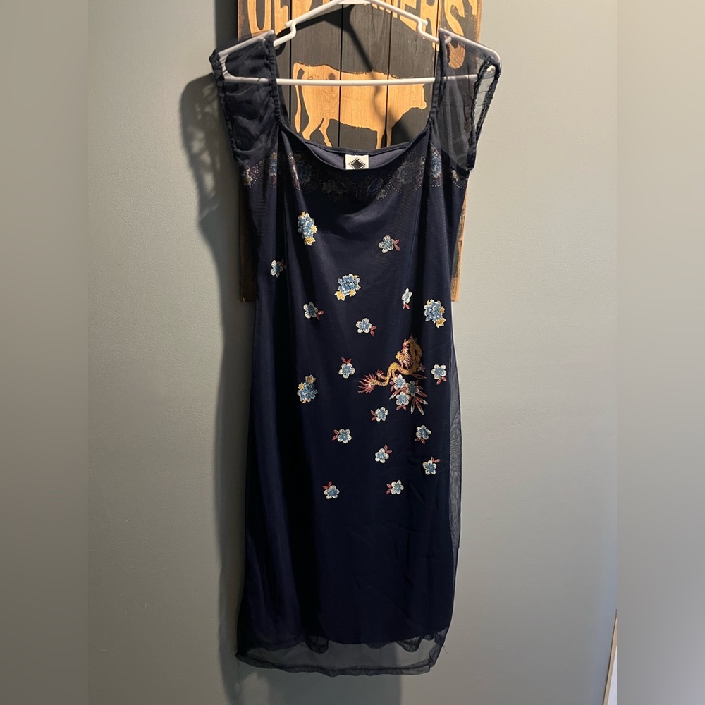 Vintage 90’s Chinese Dragon Slip Dress
